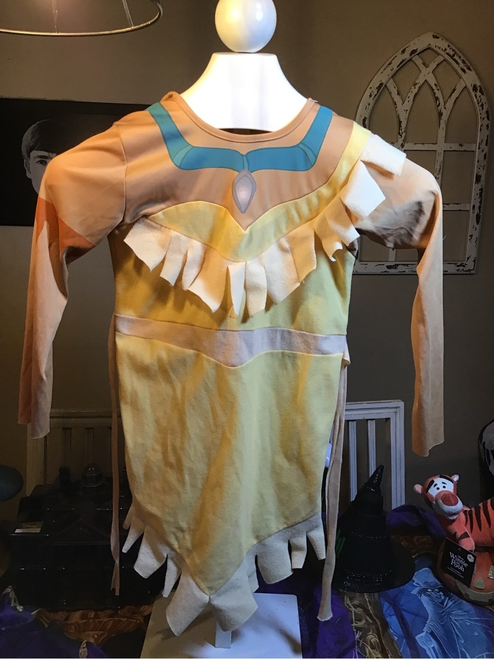 Disney Pocahontas 1990’s child costume dress up size 7-10
